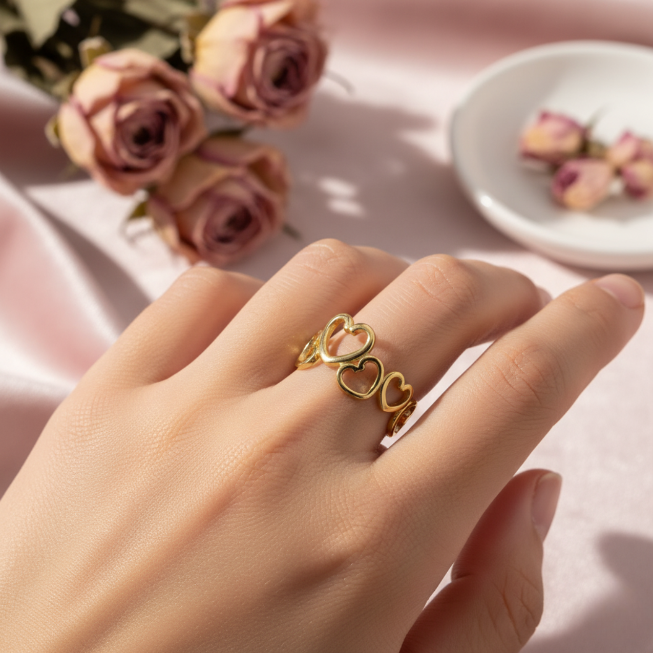 Anillo Romance Entrelacé