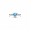 Anillo Blue Halo Suprême