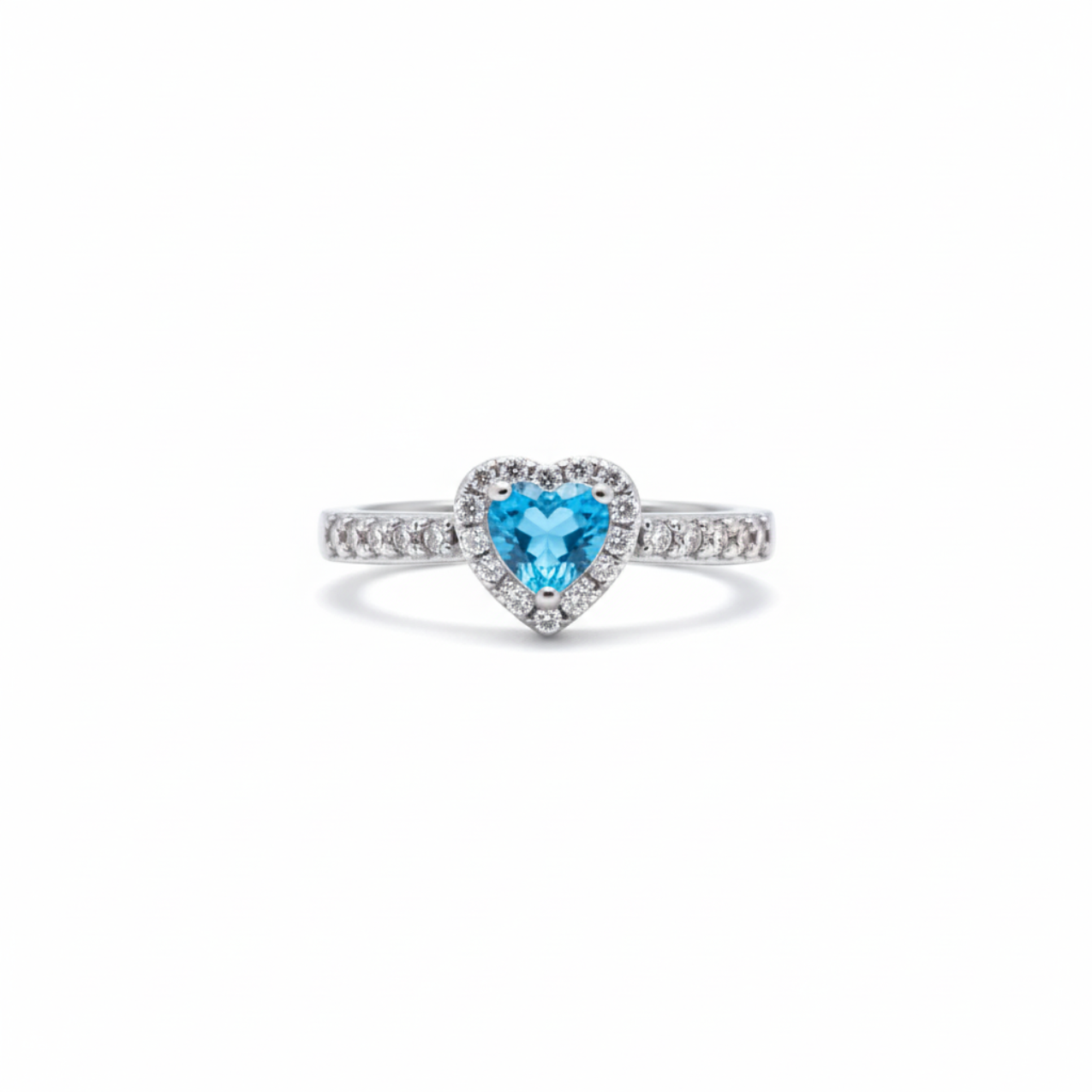 Anillo Blue Halo Suprême