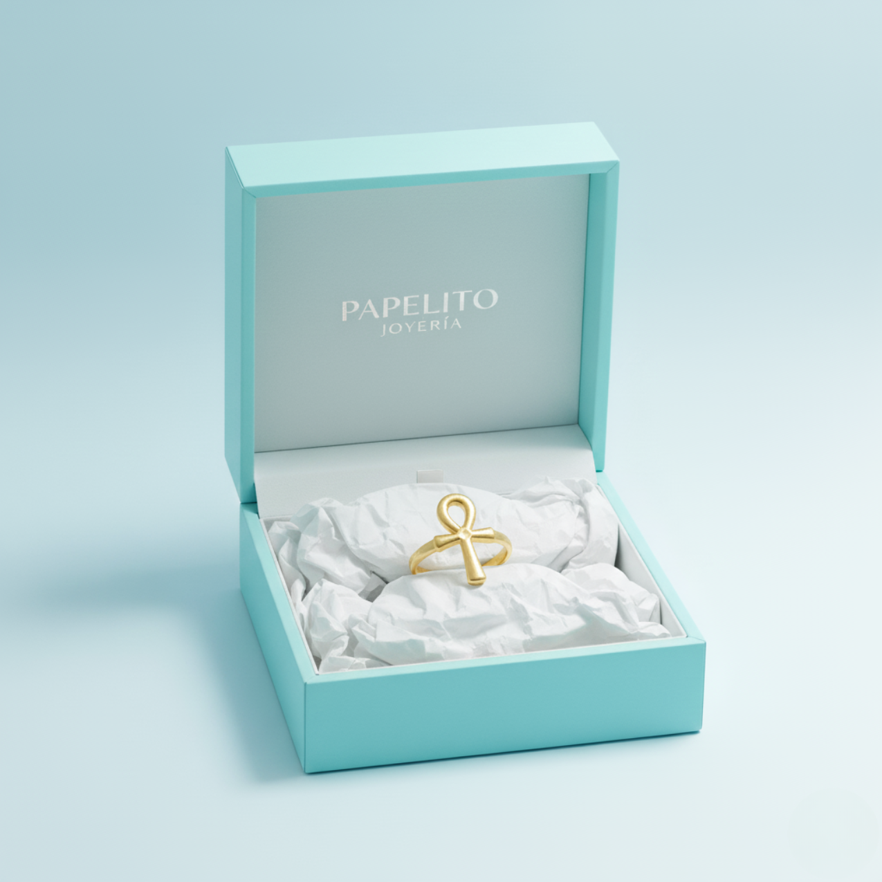 Anillo Ankh Éternel