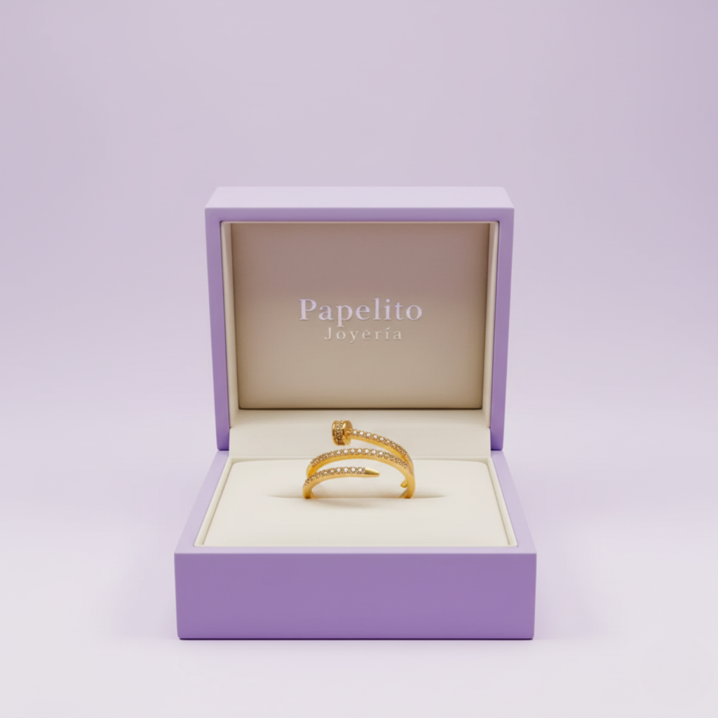 Anillo Clou d’Or Étincelant