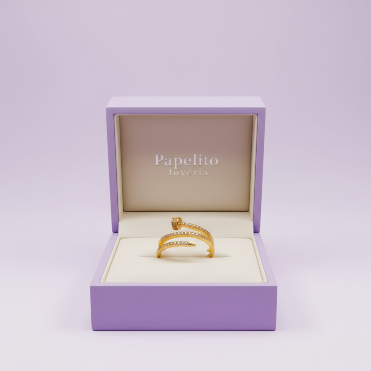 Anillo Clou d’Or Étincelant