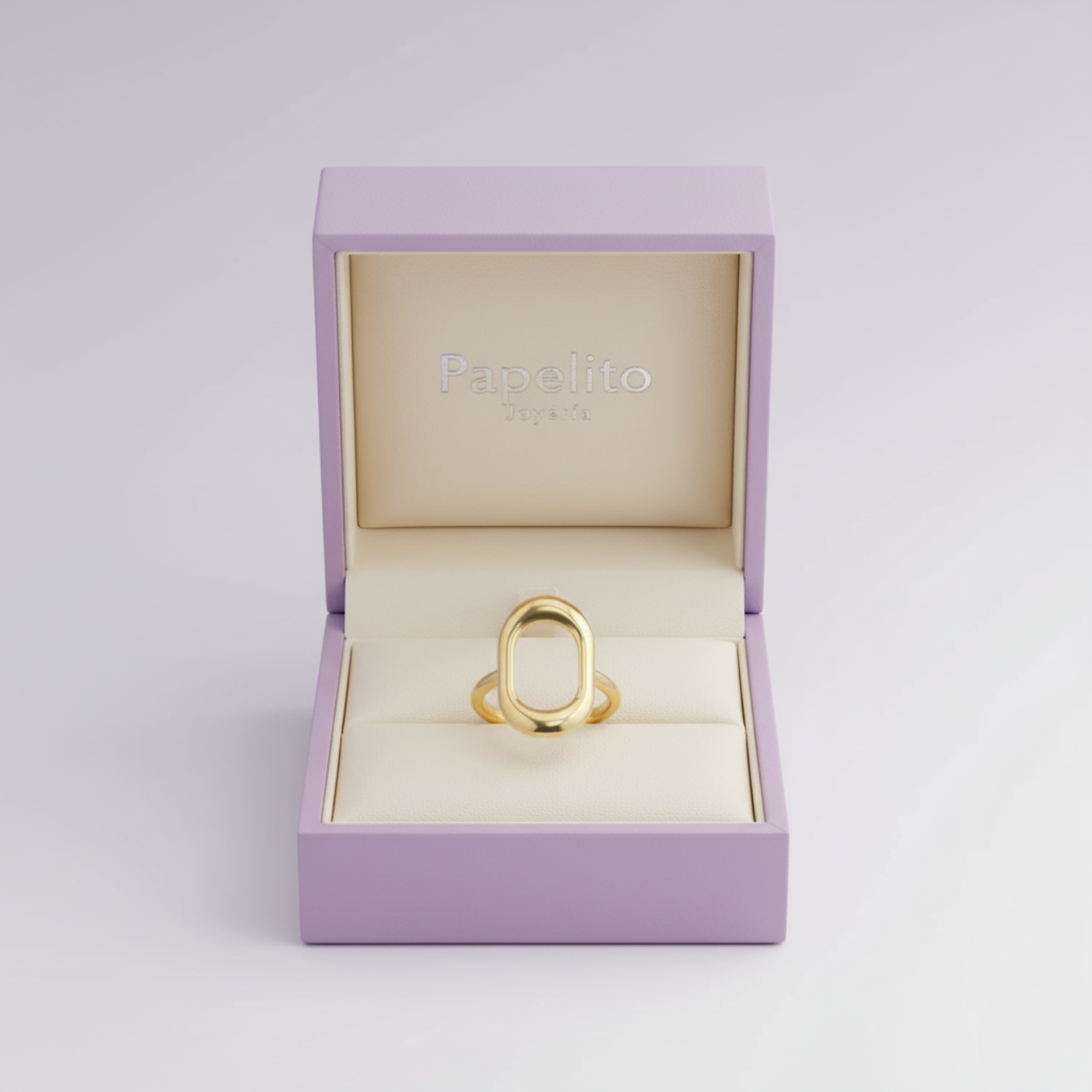 Anillo Halo Minimalista