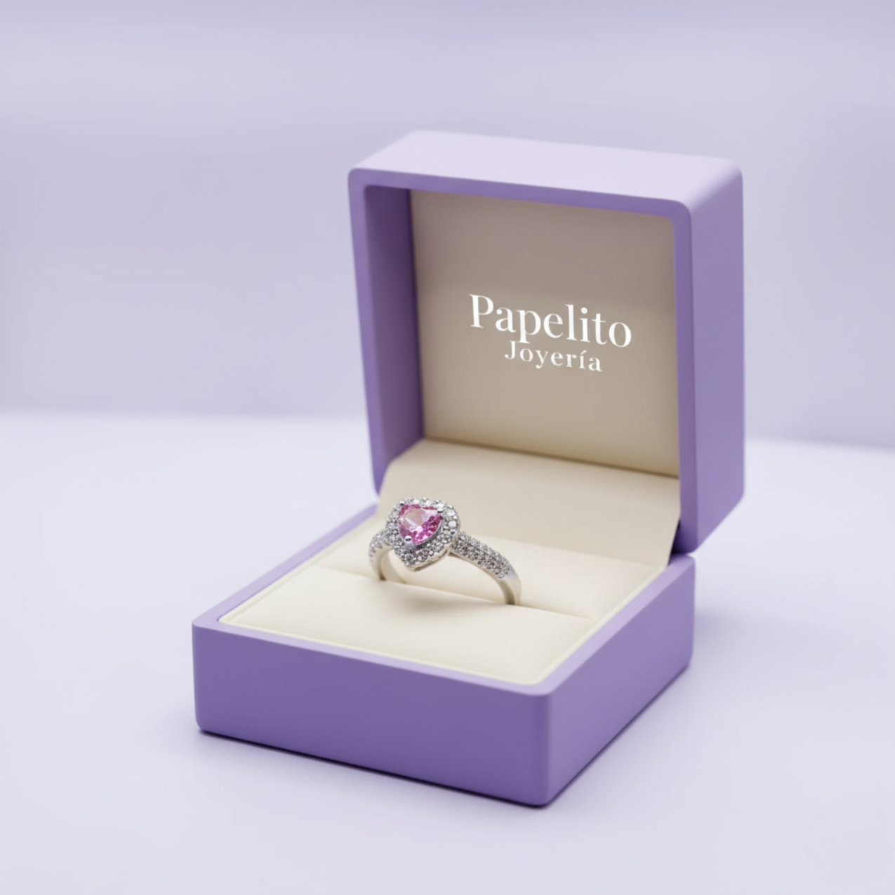 Anillo Amour Rose Infinito
