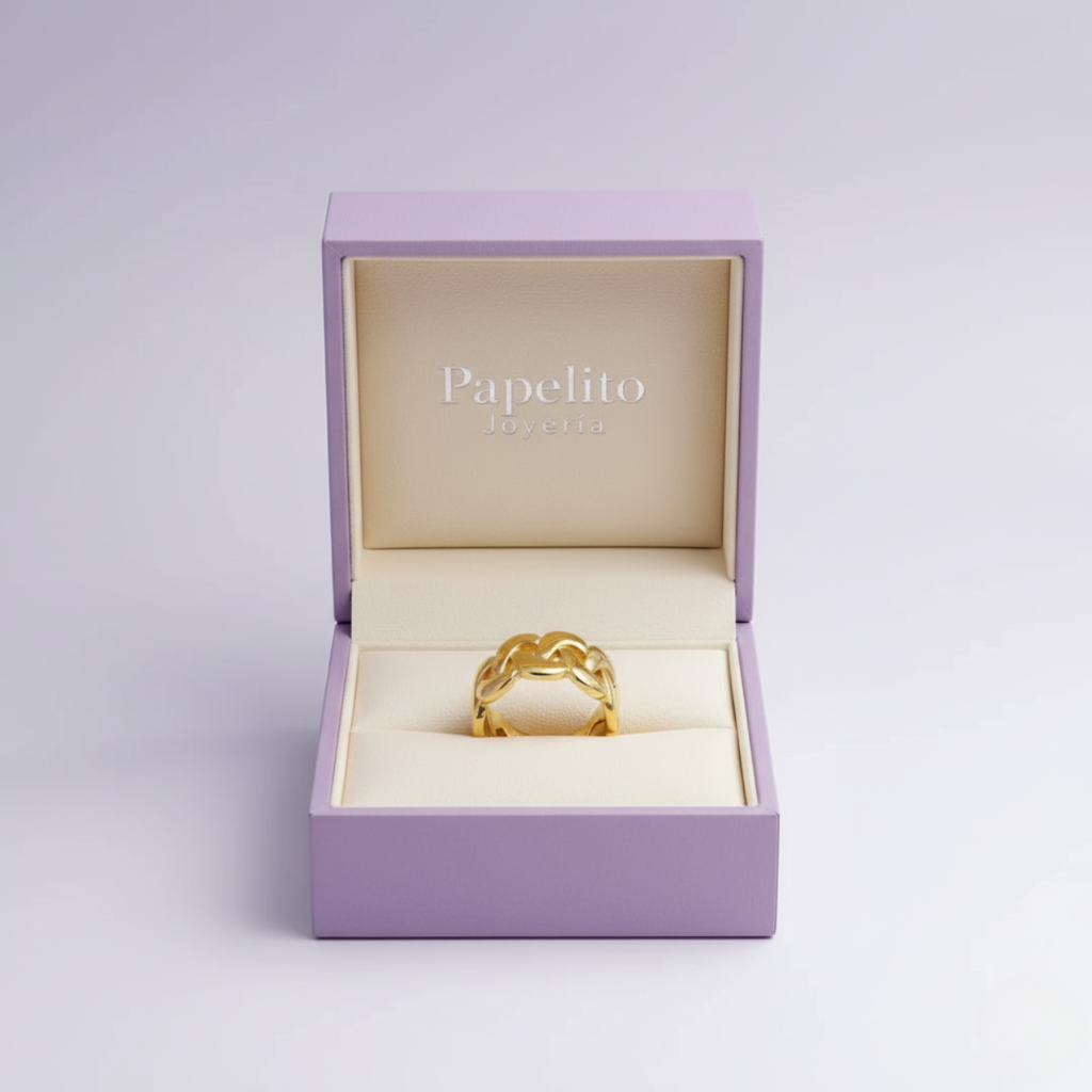 Anillo Tressé Audaz
