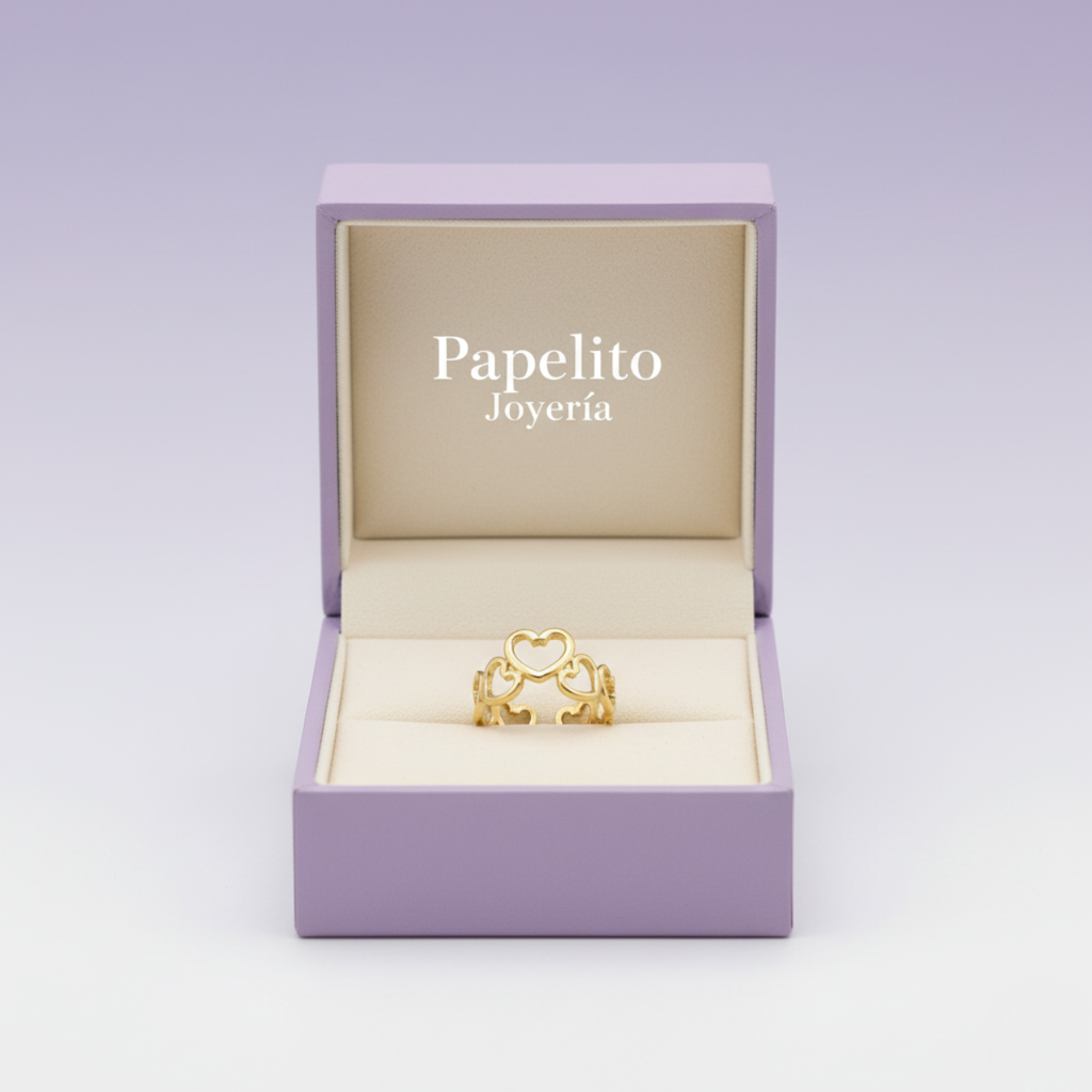 Anillo Romance Entrelacé