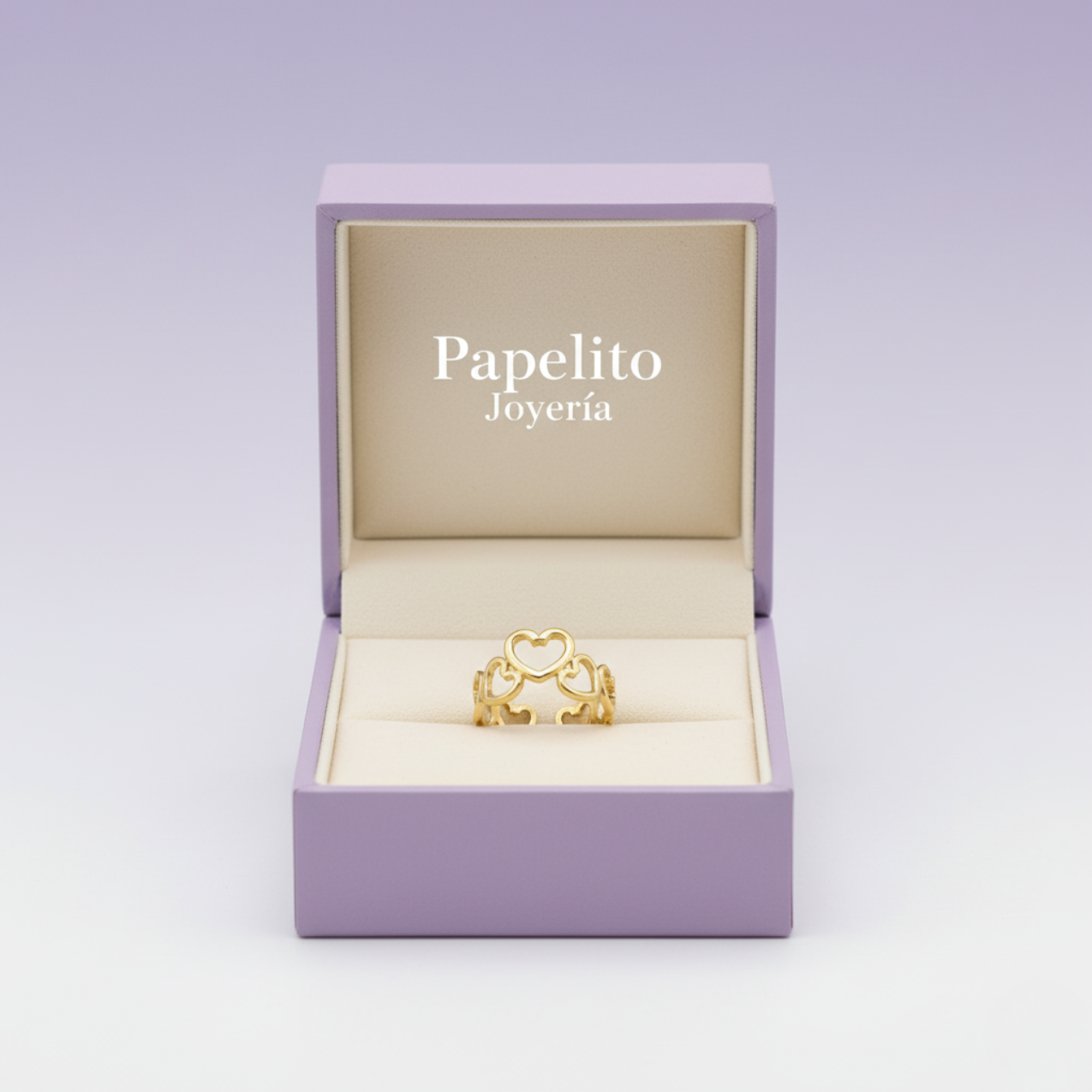 Anillo Romance Entrelacé