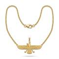Collar 'L'Oiseau de Feu' de Elegancia Atemporal
