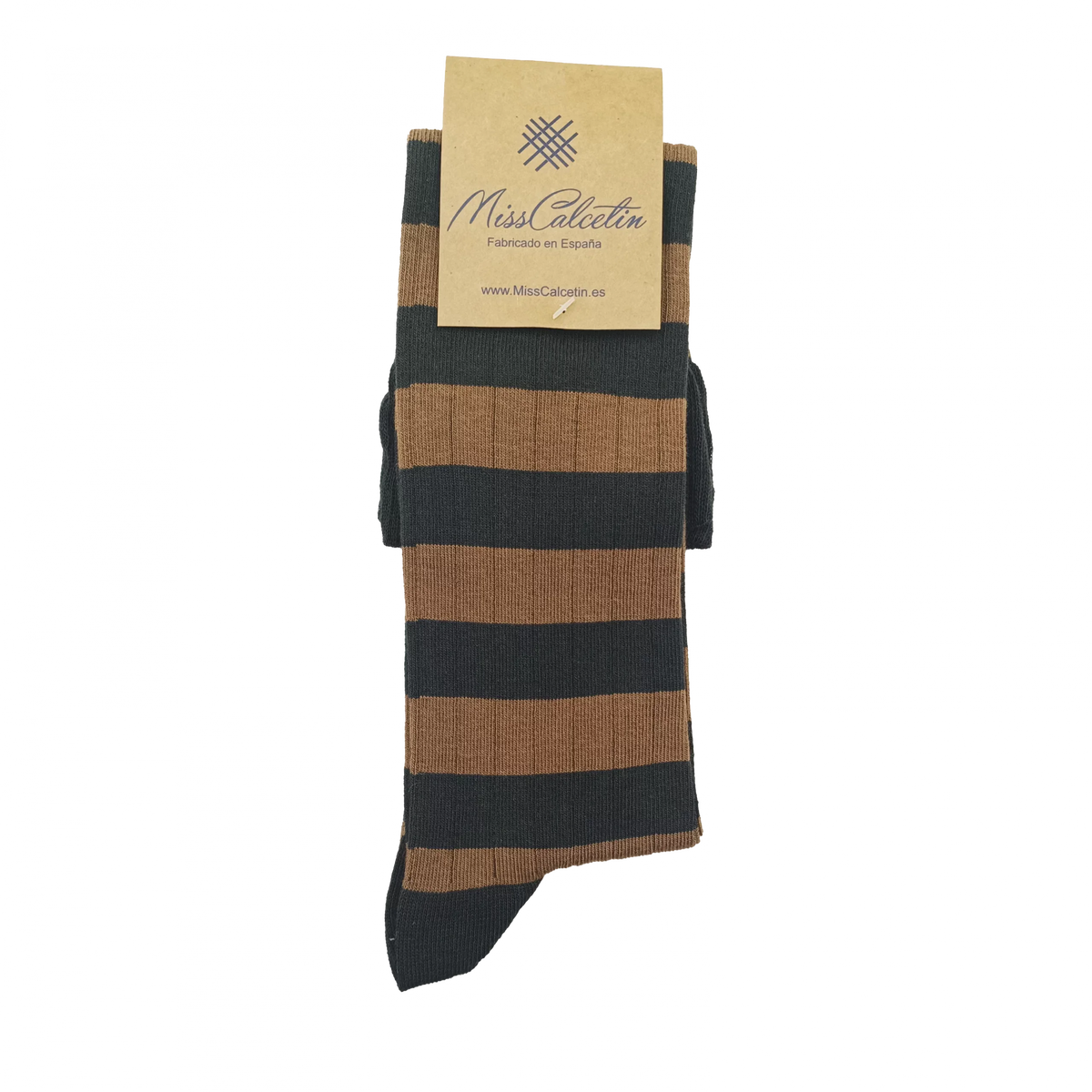 Caña Alta Rayas Brown-Botella