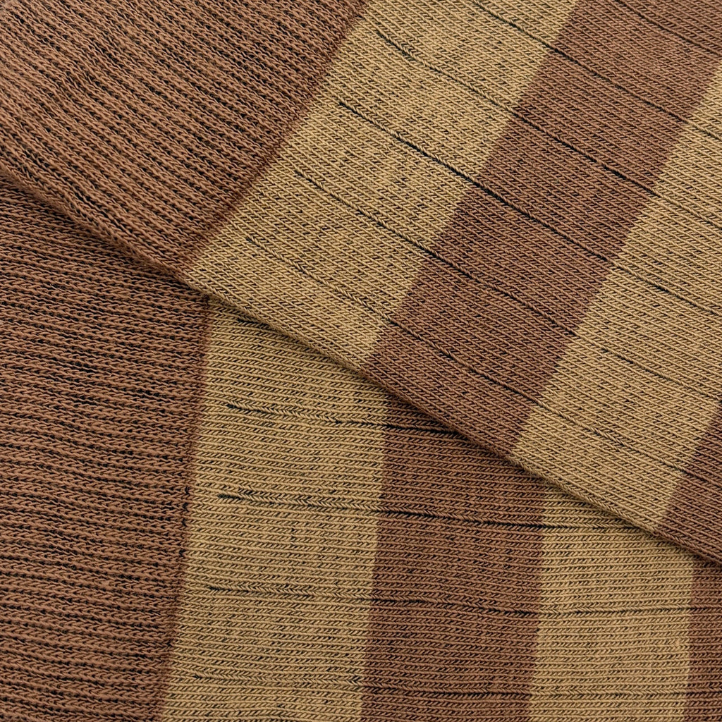 Caña Alta Rayas Camel-Brown