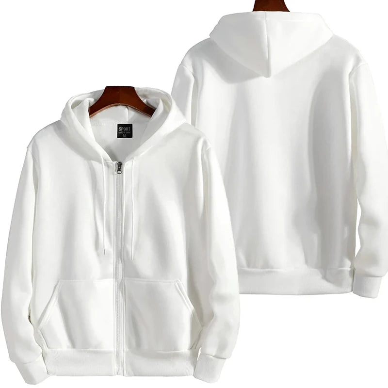 Sudadera con capucha y cremallera