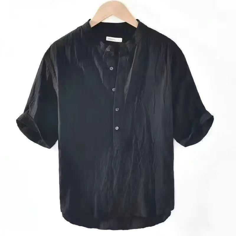 Nuevas camisas de lino para hombre