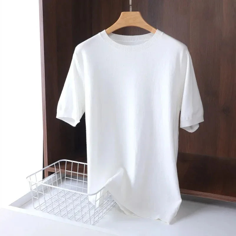 Camiseta de lana merino superfina