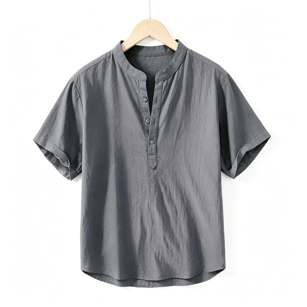 Nuevas camisas de lino para hombre