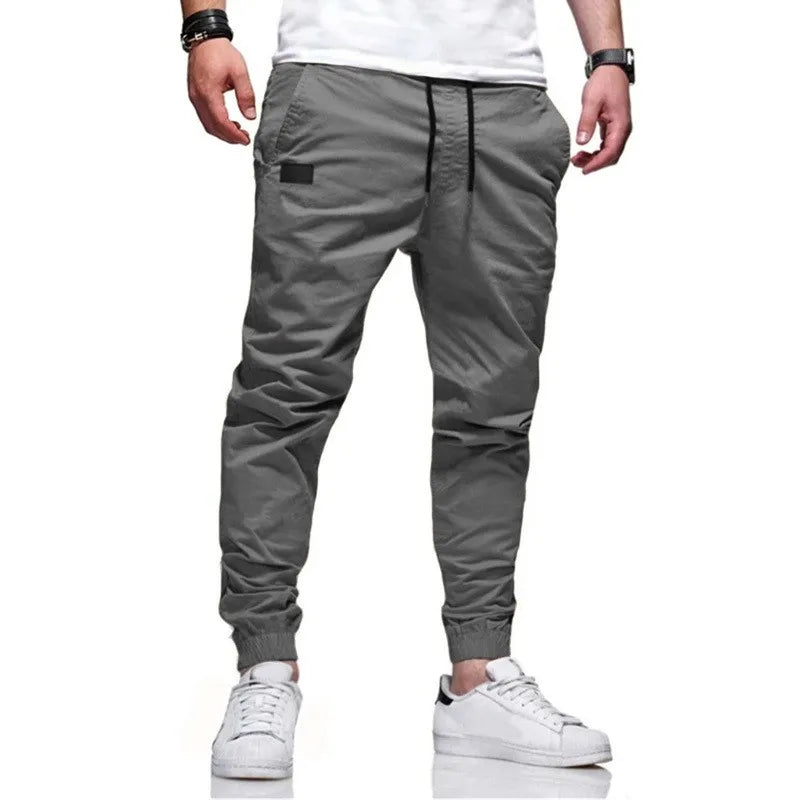 Pantalón Cargo Slim para Hombre — Estilo Safari, Múltiples Bolsillos, Tallas S a XXXL