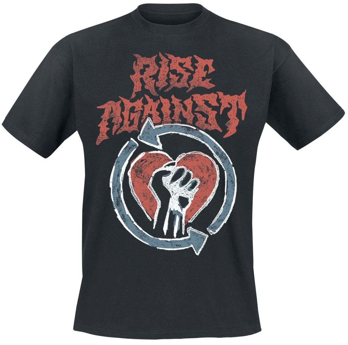 Camiseta Vintage Rise Against Chicago — Punk Streetwear Unisex
