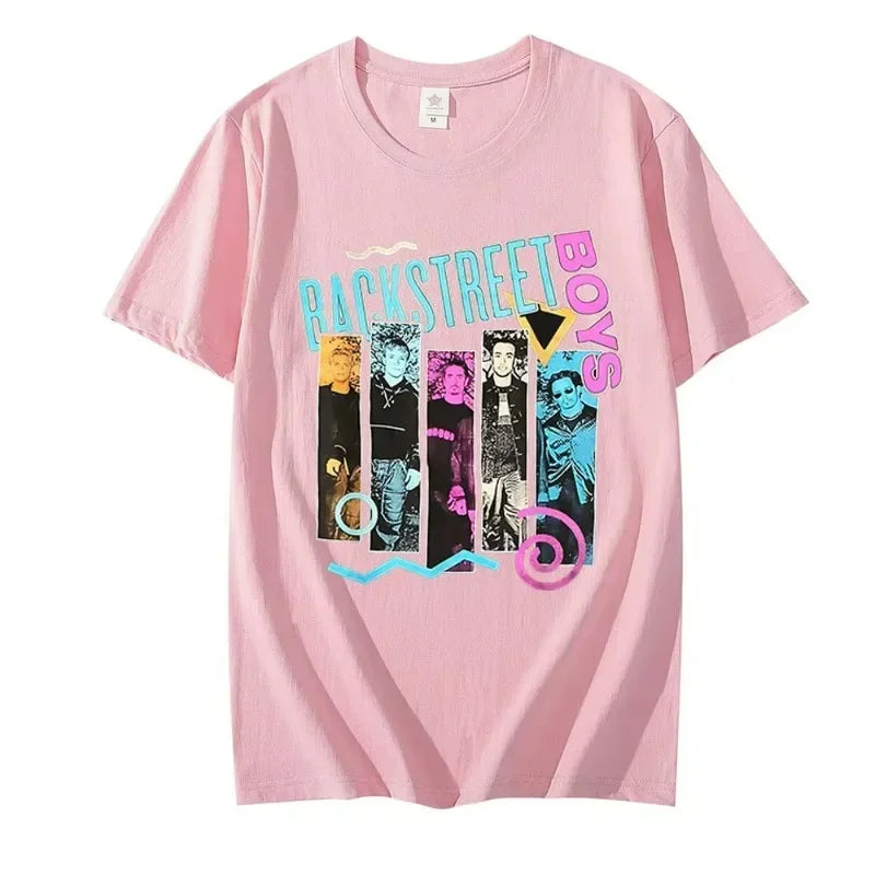 Camiseta Vintage Backstreet Boys 90s — Streetwear Unisex
