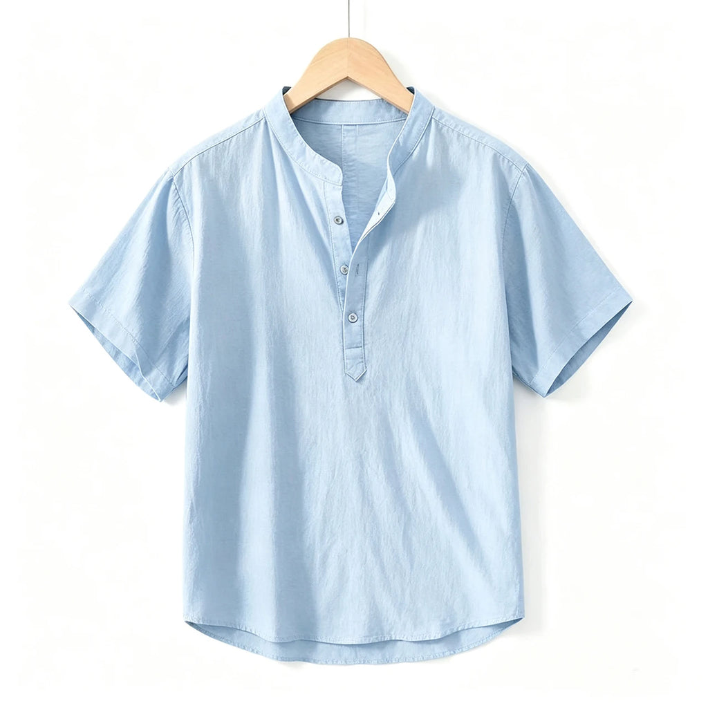 Nuevas camisas de lino para hombre