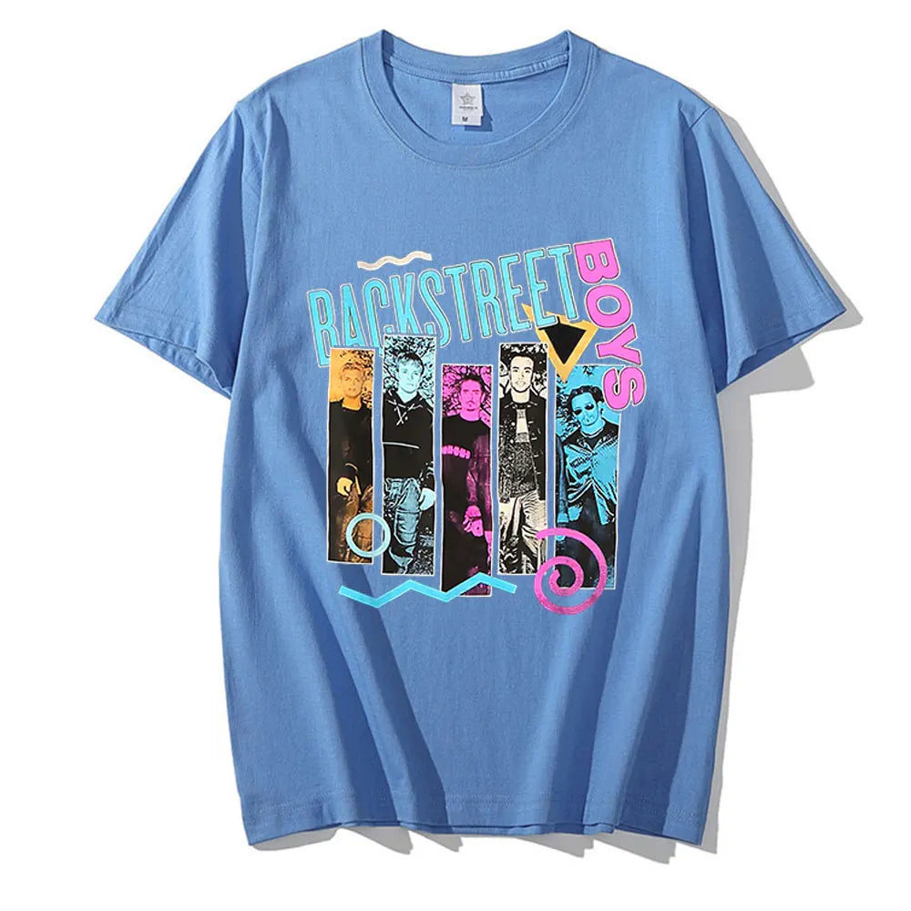 Camiseta Vintage Backstreet Boys 90s — Streetwear Unisex