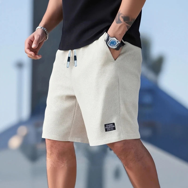 Pantalones Cortos de Playa para Hombre | Tela Texturizada Transpirable