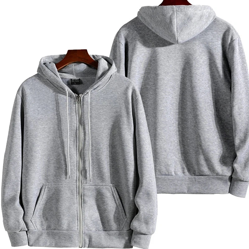 Sudadera con capucha y cremallera