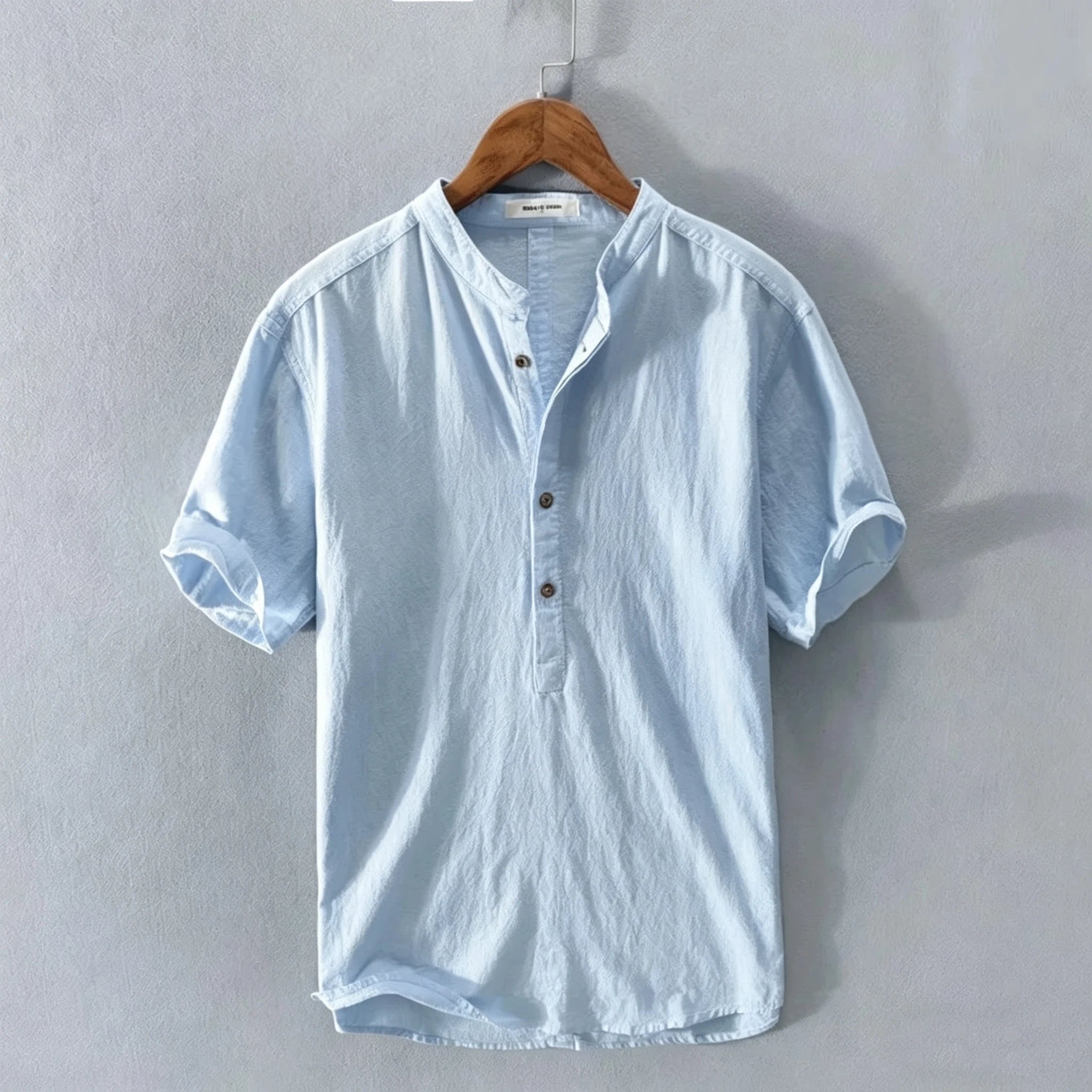 Nuevas camisas de lino para hombre