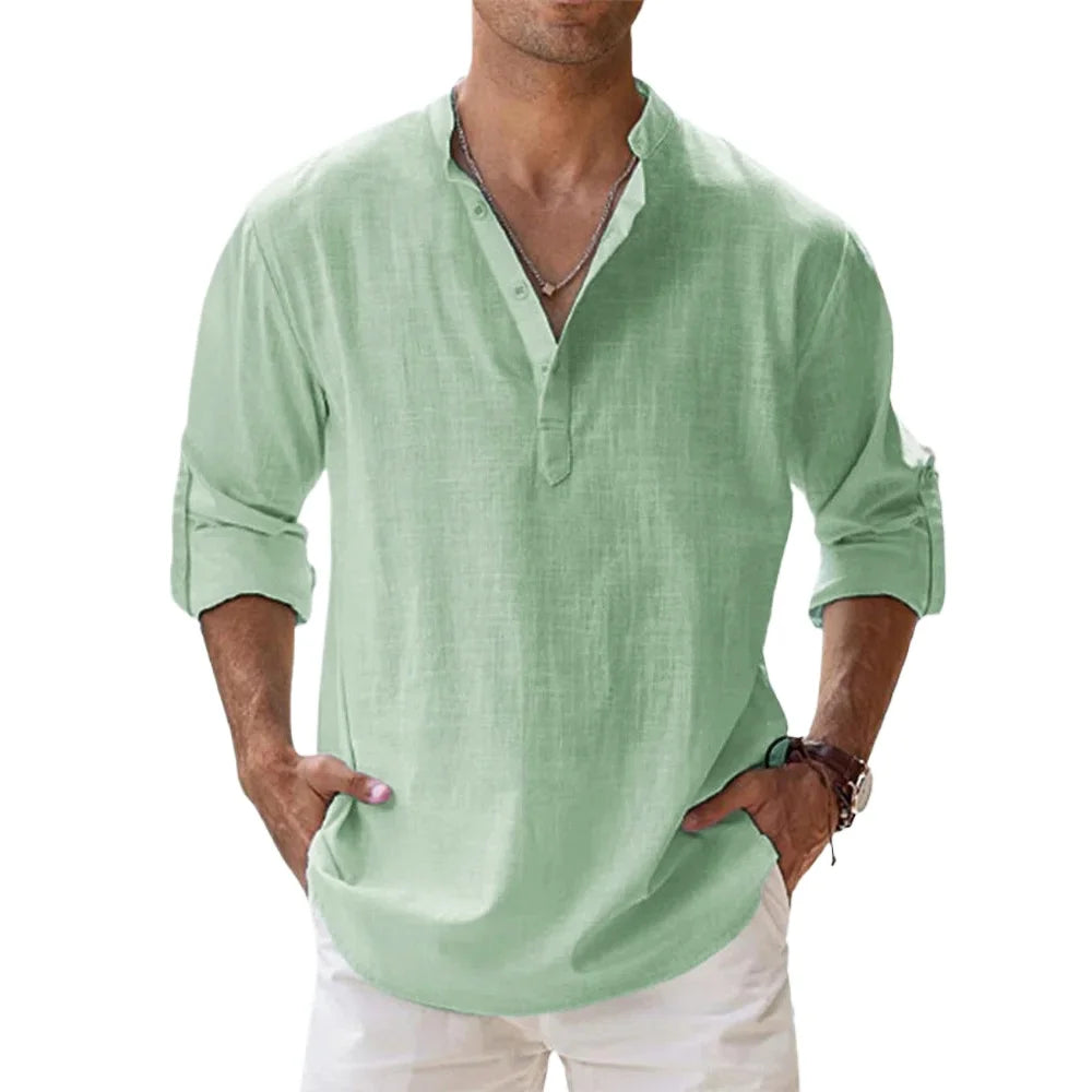 Camisa de manga corta para hombre