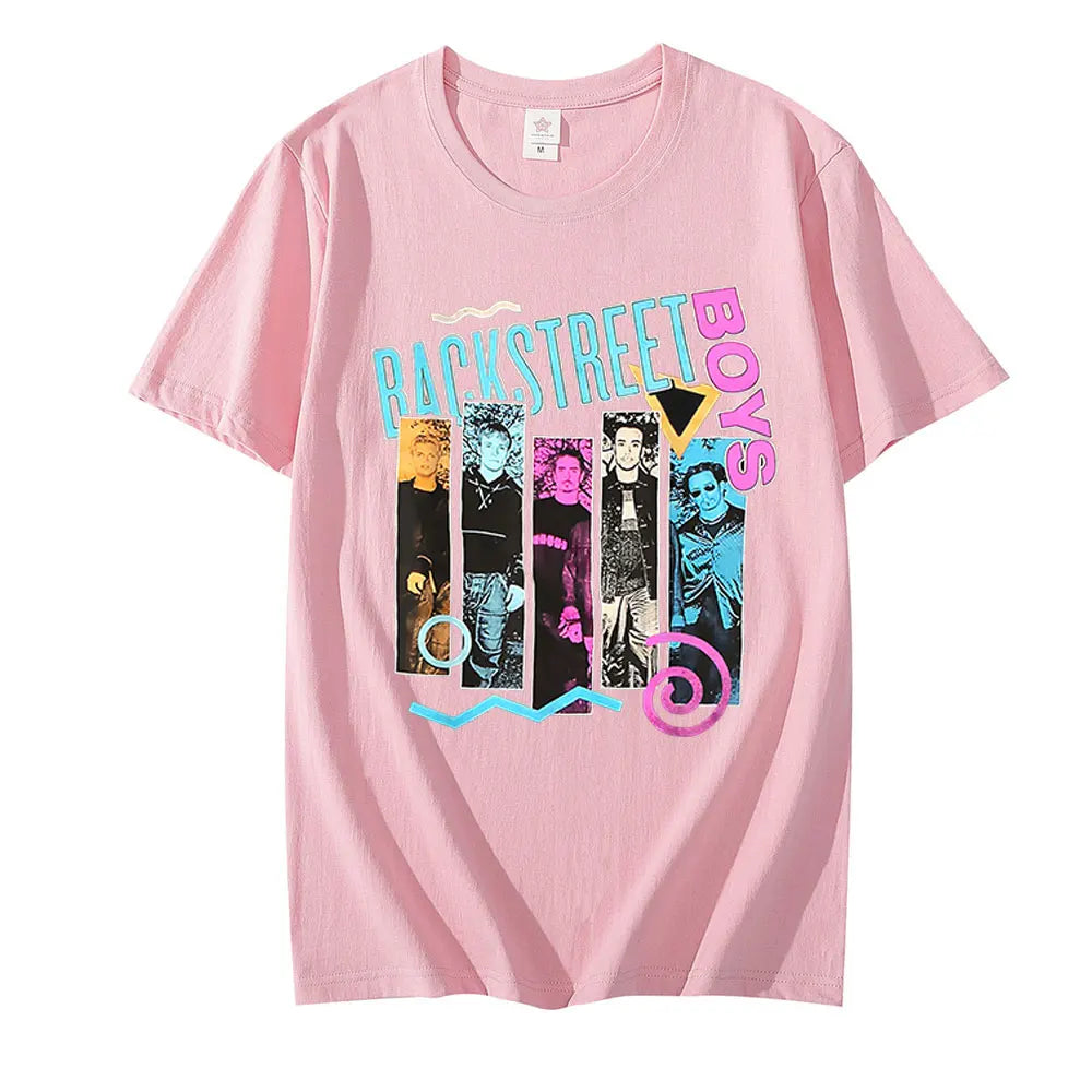 Camiseta Vintage Backstreet Boys 90s — Streetwear Unisex