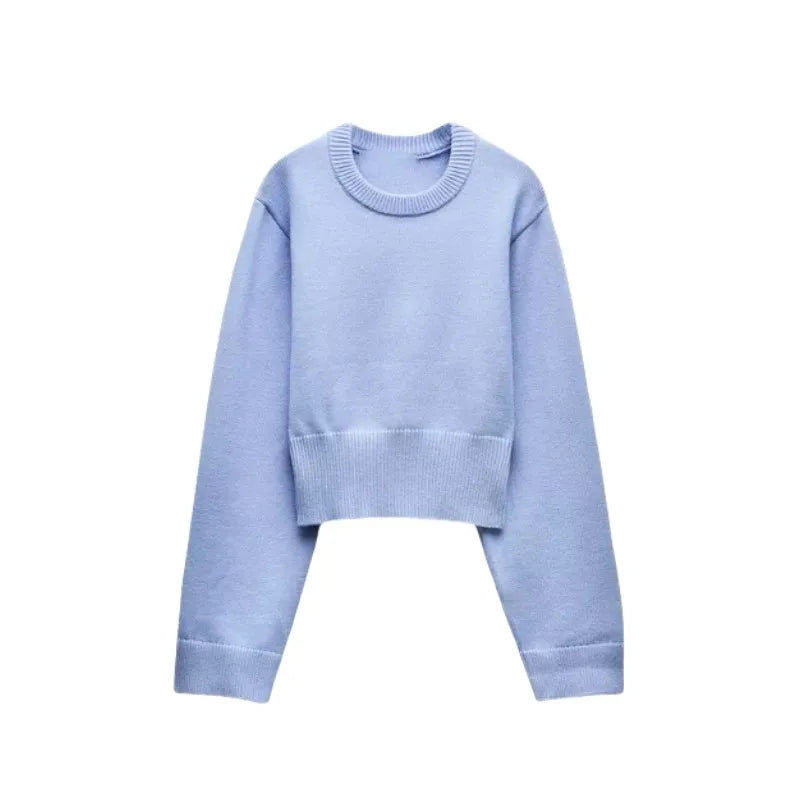 Jersey de punto de manga ancha