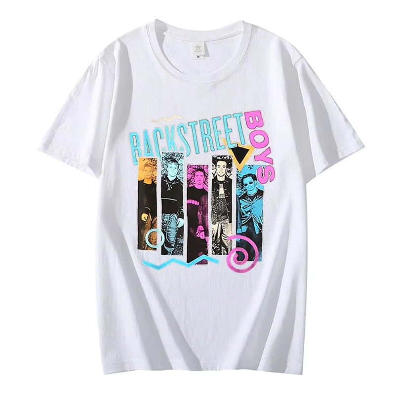 Camiseta Vintage Backstreet Boys 90s — Oversized Streetwear Unisex