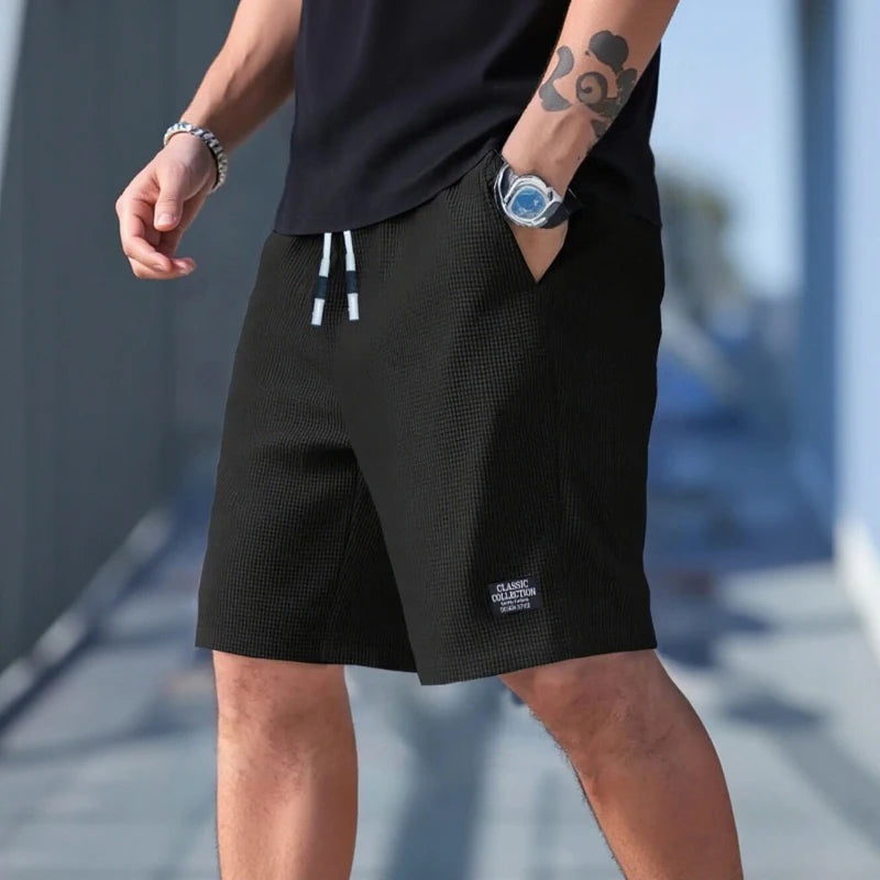 Pantalones Cortos de Playa para Hombre | Tela Texturizada Transpirable