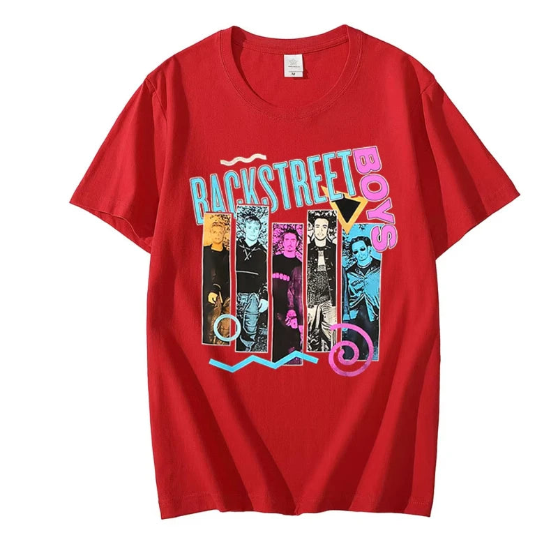 Camiseta Vintage Backstreet Boys 90s — Oversized Streetwear Unisex