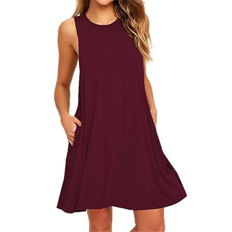 Vestido Mini Knit Boho – Mujer