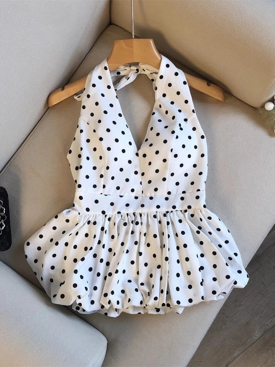 Tops cortos sin espalda con tops sexy con halter