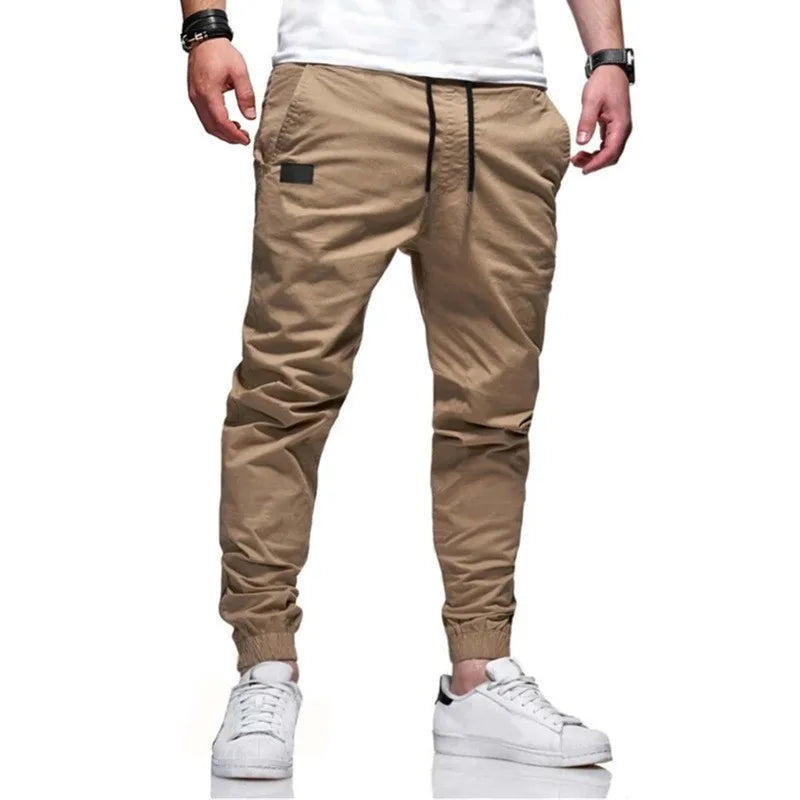 Pantalón Cargo Slim para Hombre — Estilo Safari, Múltiples Bolsillos, Tallas S a XXXL