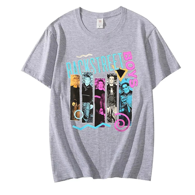Camiseta Vintage Backstreet Boys 90s — Oversized Streetwear Unisex
