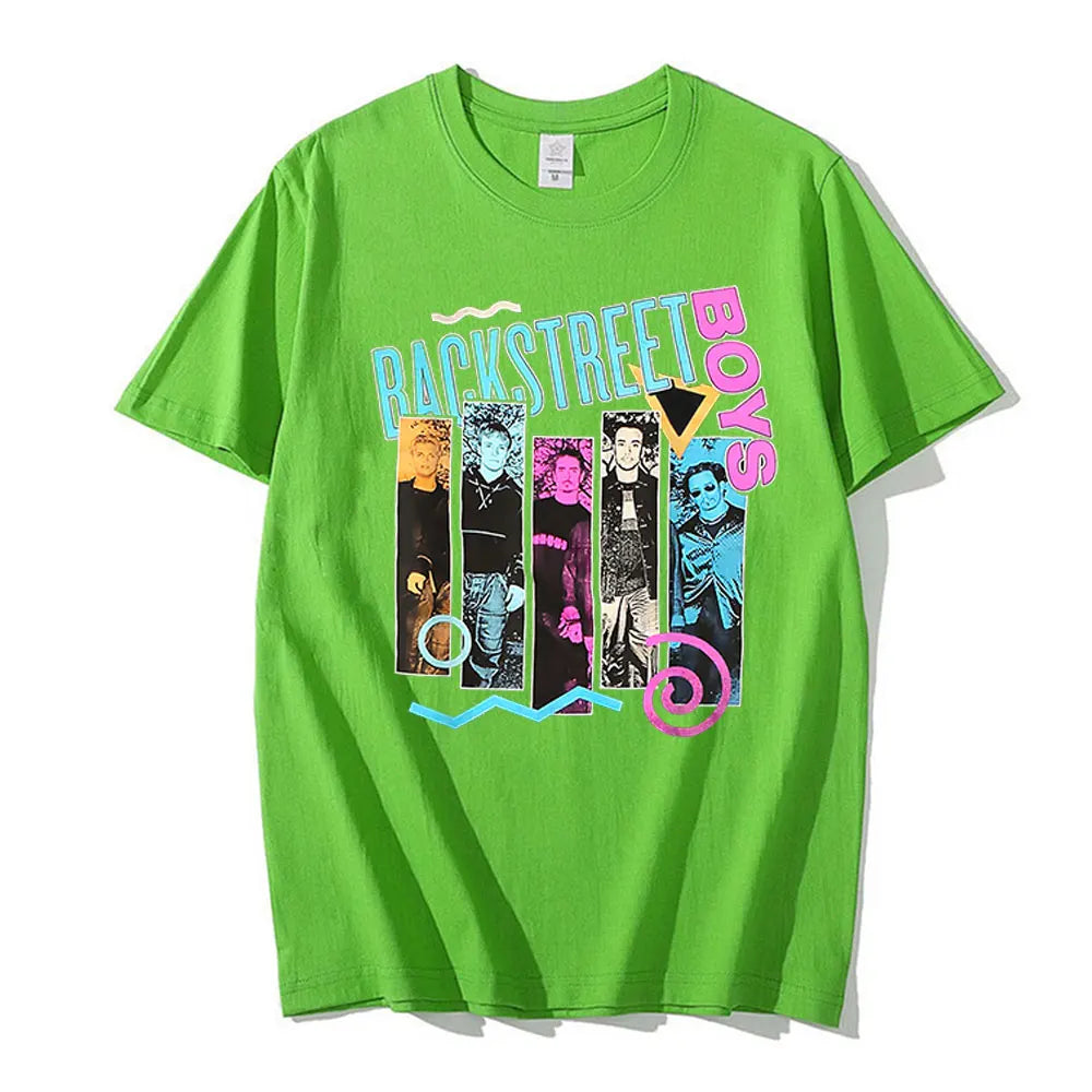 Camiseta Vintage Backstreet Boys 90s — Streetwear Unisex