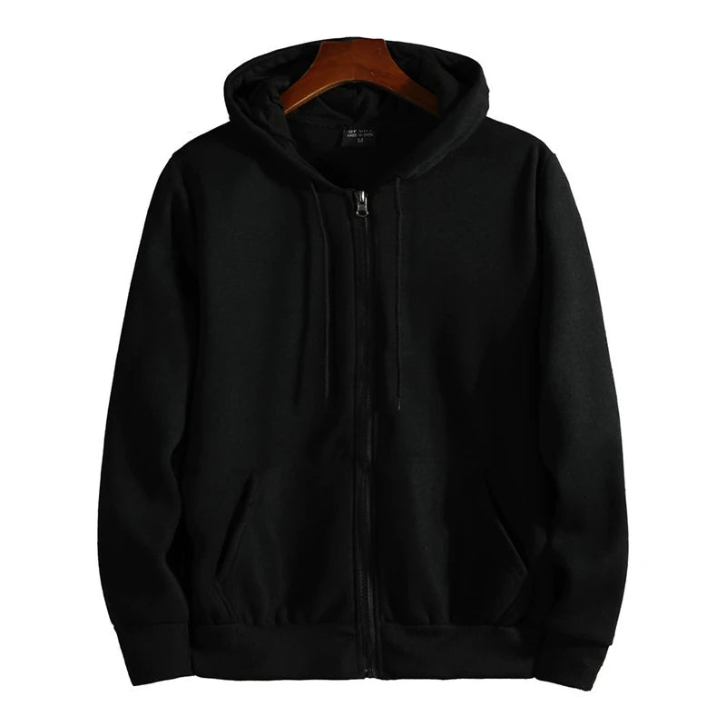 Sudadera con capucha y cremallera