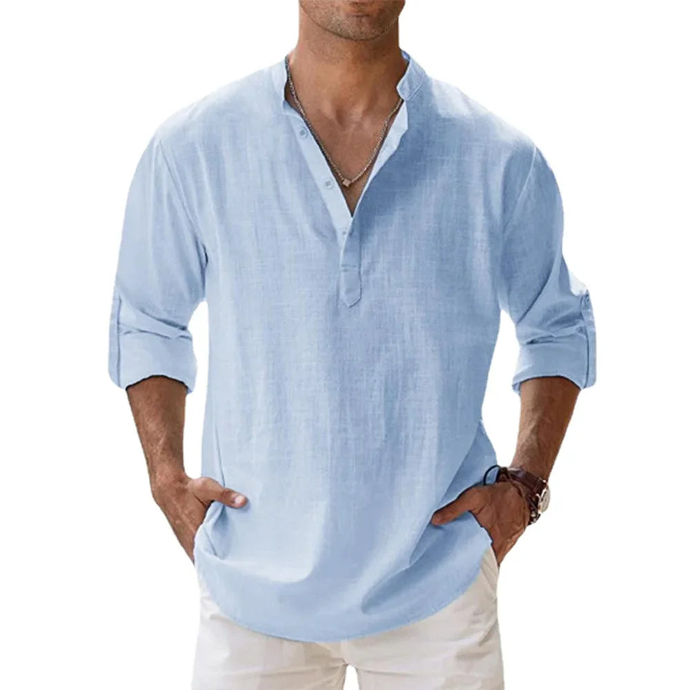 Camisa de manga corta para hombre