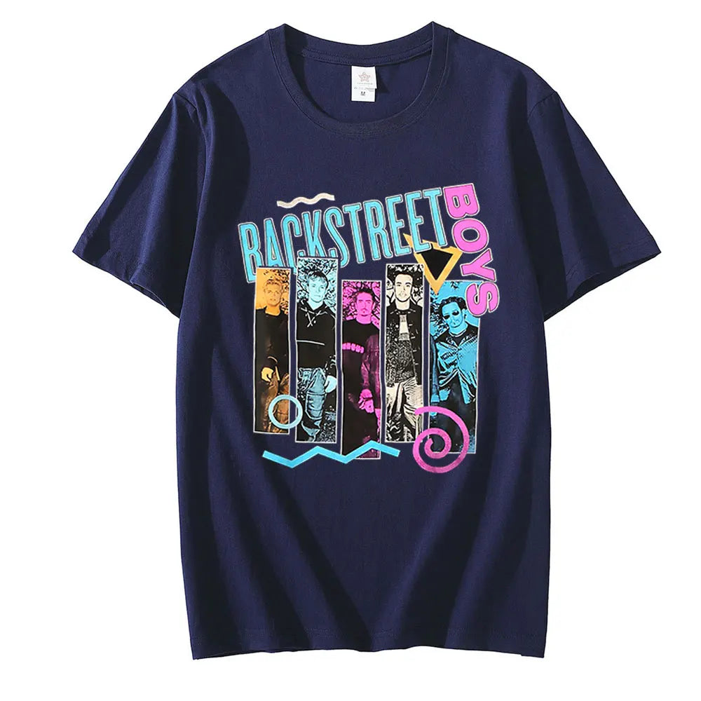 Camiseta Vintage Backstreet Boys 90s — Streetwear Unisex