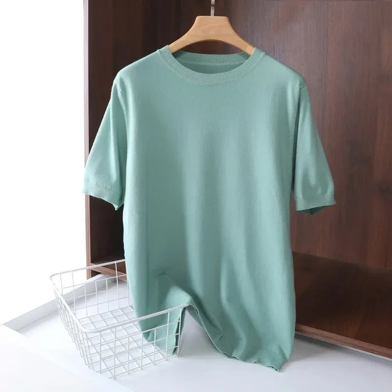 Camiseta de lana merino superfina