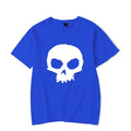 Camiseta Oversized Calavera Gráfica Hombre — Streetwear Casual