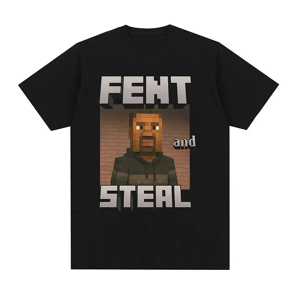 Camiseta Meme Gráfico Oversized | 100% Algodón Streetwear Vintage | Manga Corta