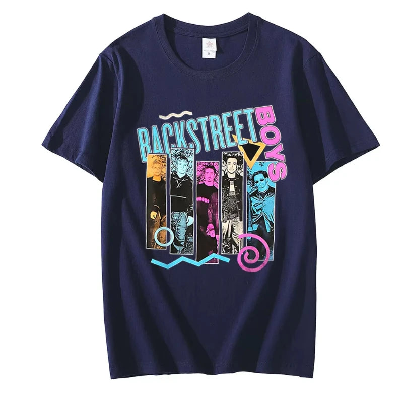 Camiseta Vintage Backstreet Boys 90s — Oversized Streetwear Unisex