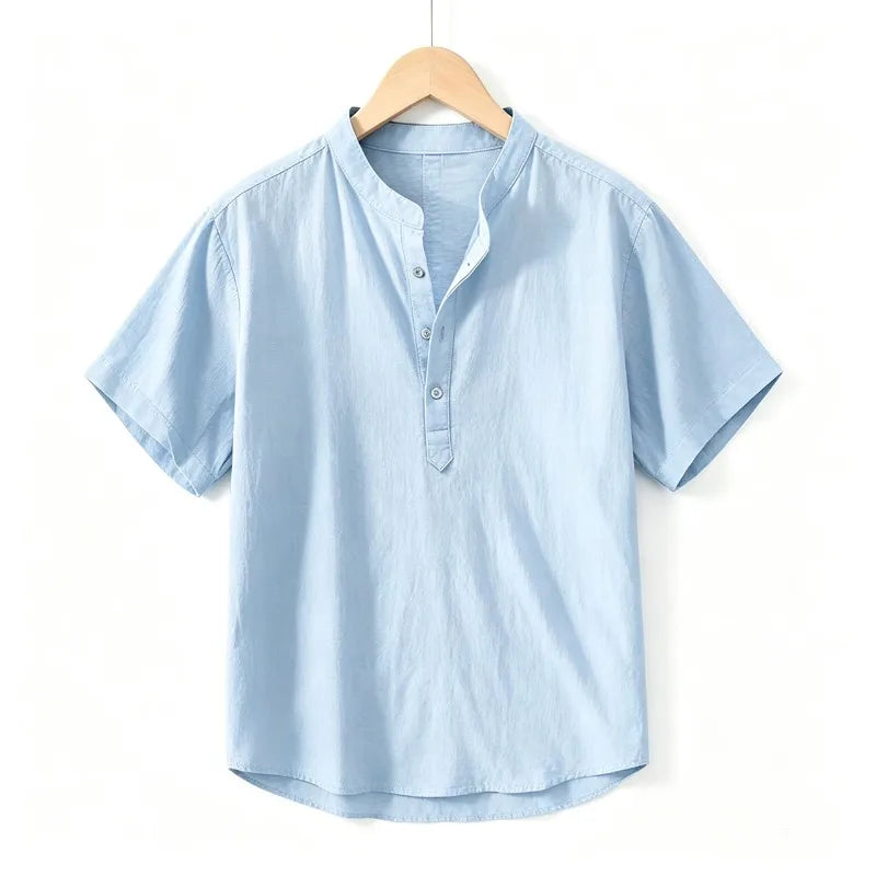 Nuevas camisas de lino para hombre