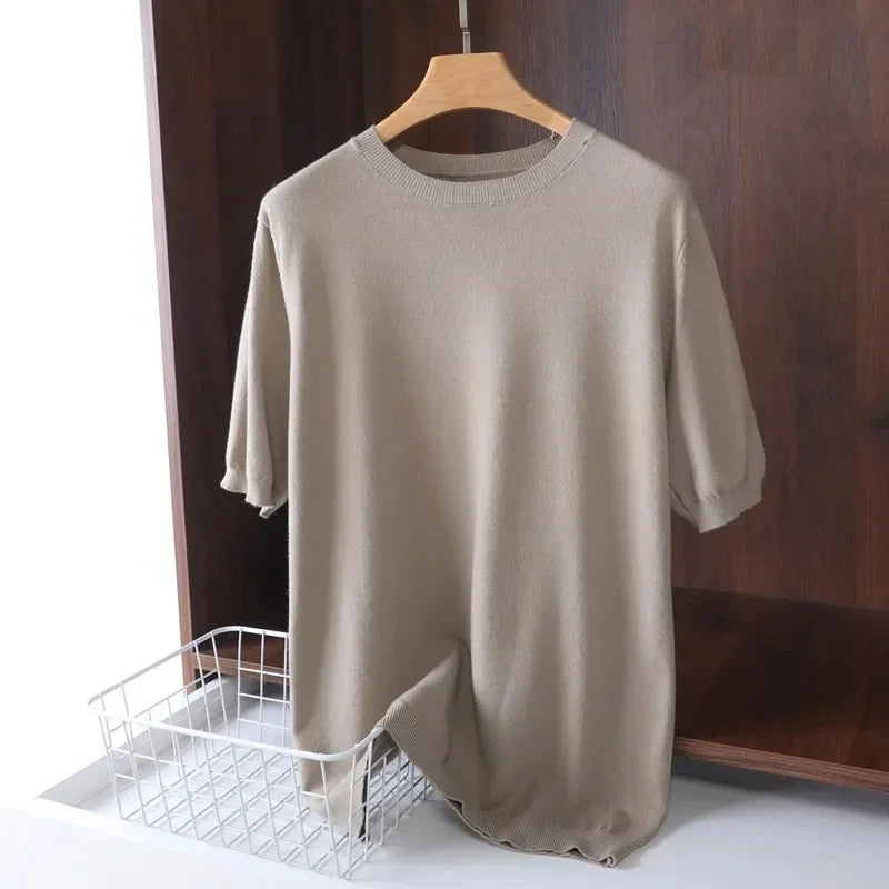 Camiseta de lana merino superfina