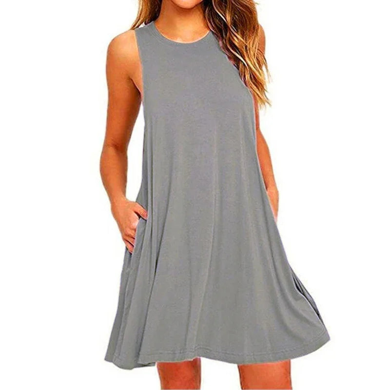Vestido Mini Knit Boho – Mujer