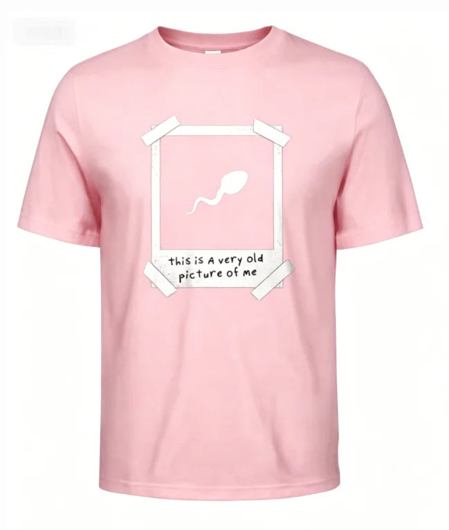 Camiseta Gráfica Divertida "Esta Es Una Foto Muy Antigua de Mí" | Algodón Streetwear