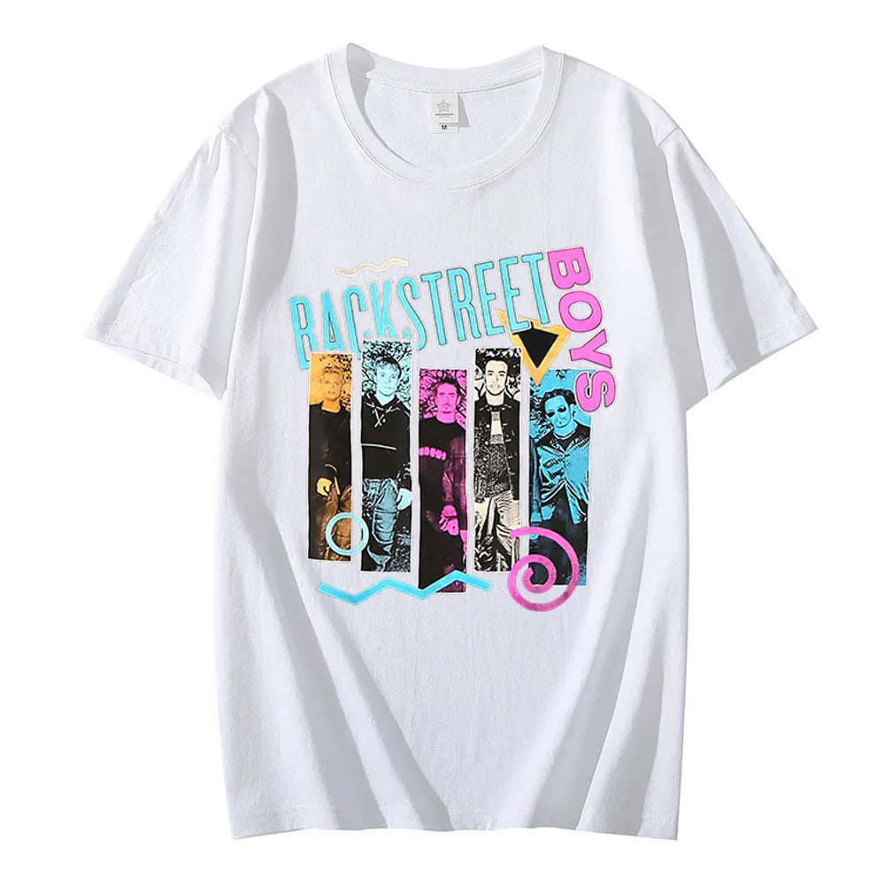 Camiseta Vintage Backstreet Boys 90s — Streetwear Unisex