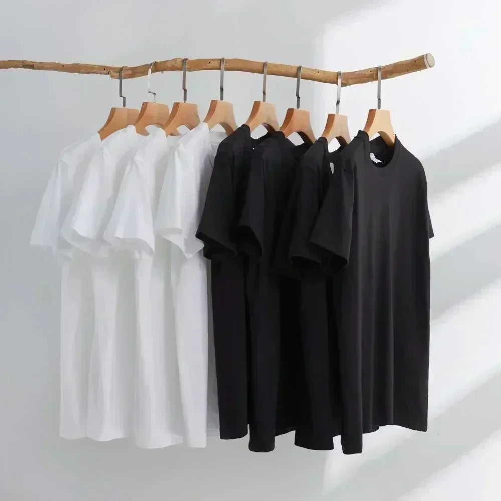 Camiseta Algodón Estampado Gráfico Vintage Hombre — Oversized Streetwear